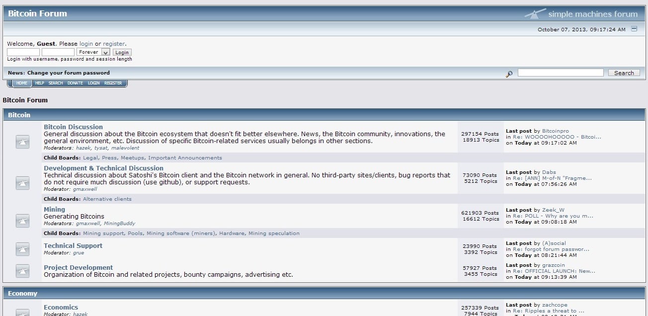 Why is the Bitcointalk Forum Down?